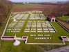 Tilloy British Cemetery drone 1