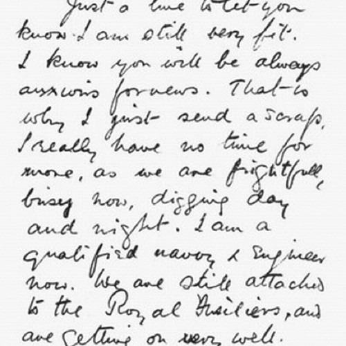 Nevinsons letter